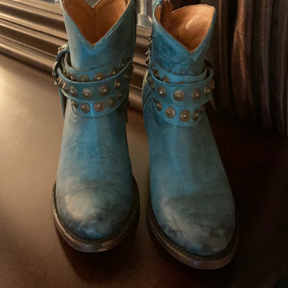 Ankle cowboy boots